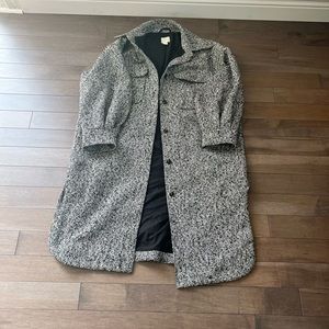H&M Black and white shacket